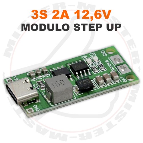 6v scheda carica - 3s, 12,6v