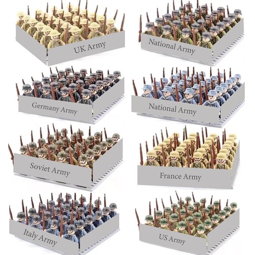 Set pezzi figure militari - 24,