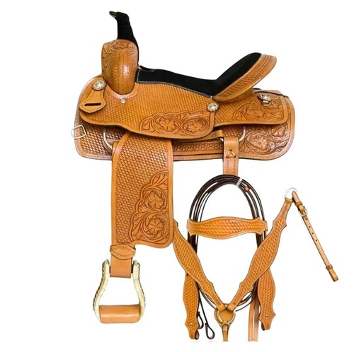 Cestino western pelle - western, in