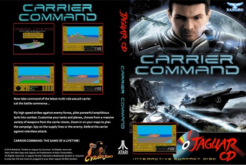 Atari jaguar game - atari, carrier