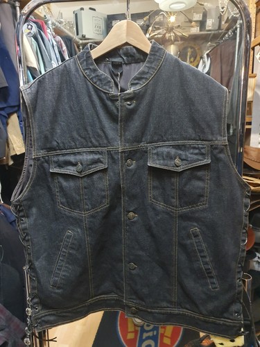 Gilet denim uomo oldschool - da,