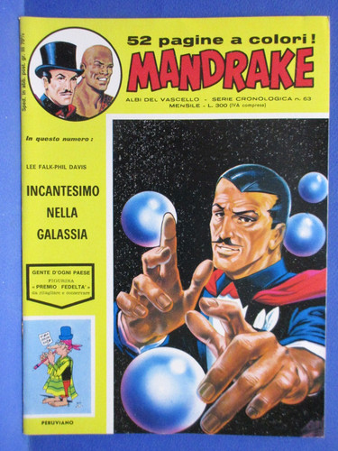Mandrake cronologica spada - mandrake,