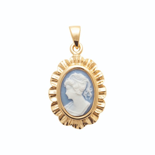 Pendente oro placcato 18 - in,