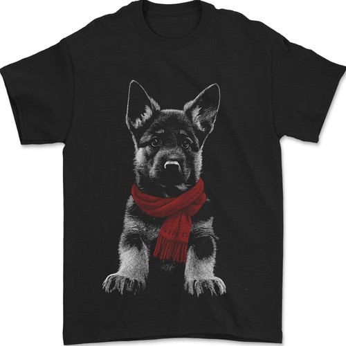 Maglietta uomo con cucciolo - da,
