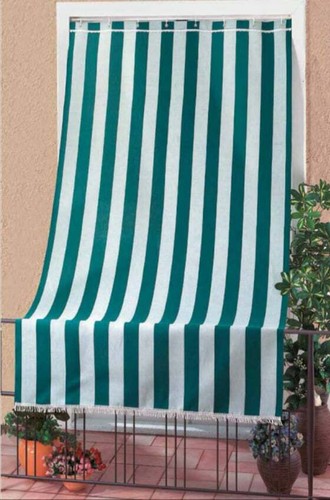 Tenda sole con anelli per - con,