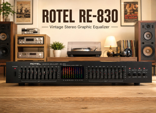 Rotel 830 raro - rotel, re-830