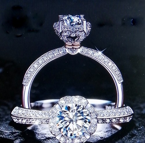 Anello solitario - ct,