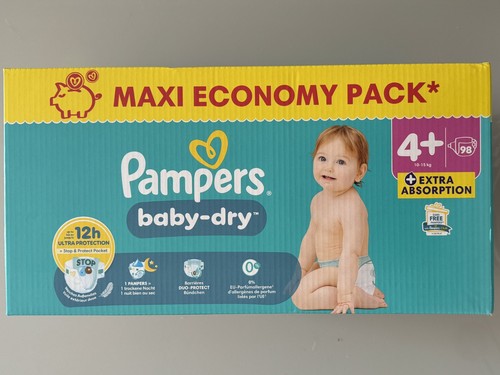 Couches pampers baby dry - -,