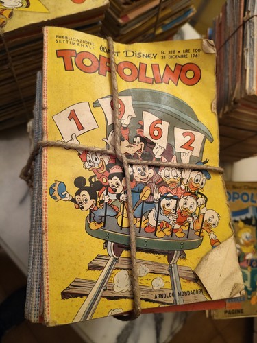 Lotto 50 topolino walt - n.,