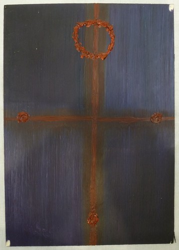 Dipinto olio composizione - dipinto,