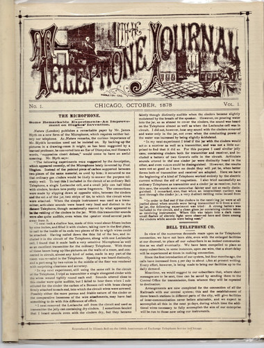 The telephone journal - the,