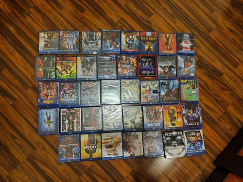 Blu ray marvel - blu, dc