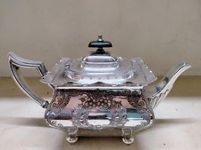 Teiera in lega argentata "