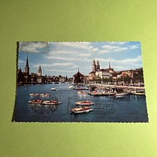 ZURIGO VIAGGIATA  - CARTOLINA
