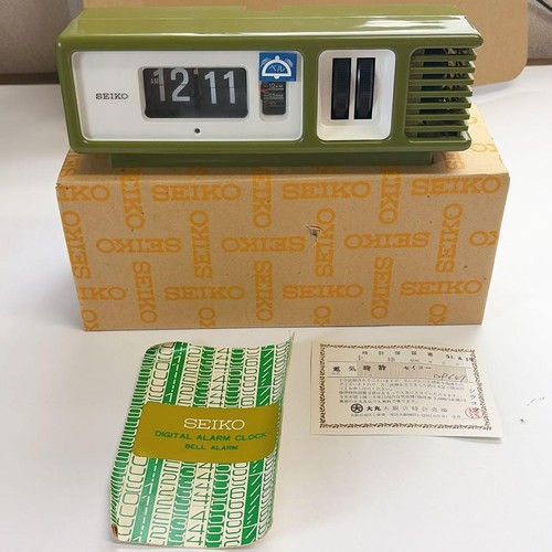 Seiko dp647 flip clock sveglia - clock,