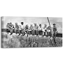 Iconica Foto Vintage Lunch