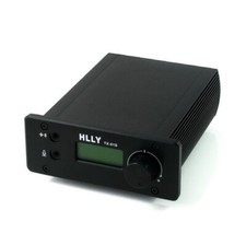 HLLY 1.5W 1W Trasmettitore FM Audio Wireless 88-108Mhz + Antenna + Alimentazione Nero