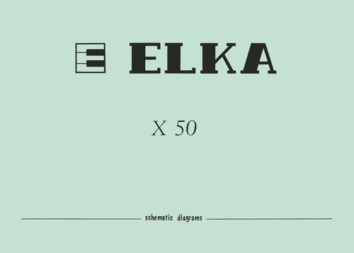 Elka service manual - service,