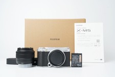 [OTTIMO come nuovo] Fujifilm X-M5 Body Silver con kit obiettivo XC15-45mm (SC...
