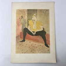 Stampa Toulouse Lautrec figura
