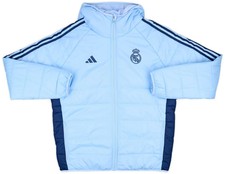 Giacca Bomber Real Madrid 2024-2025 Adidas Winter Jacket Originale Nuova