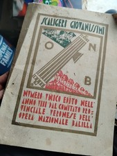 Scaligeri Giovanissimi - Numero Unico - Opera Nazionale Balilla 1929