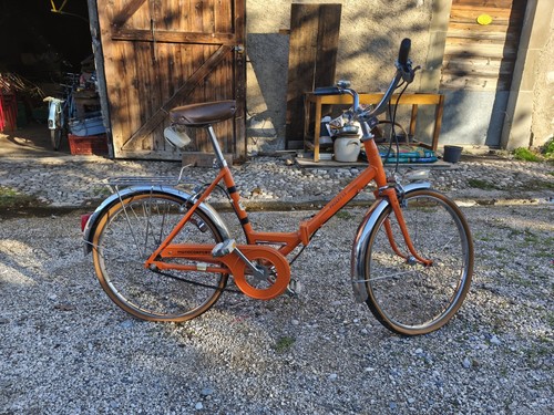 Velo ancien pliant - ancien, motobecane