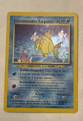 Shining magikarp neo - shining, 66/64