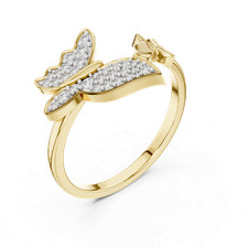 Anello donna farfalla promessa