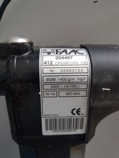 FAAC ATTUATORE DX 412 ECO KIT AUTOMAZIONE ANTA CANCELLO 204467 ELETTROMECCANICO