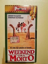 Videocassetta VHS Film I grandi Film di Panorama - Weekend con il morto