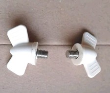 BICI CROSS VINTAGE ECC GALLETTI SELLA FILETTO ACCIAIO INOX M.8 NUOVI VEDI MISURE