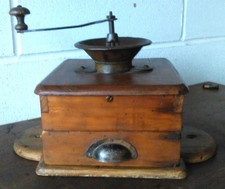 GRANDE MACININO DA CAFFE' IN LEGNO DI ANTICA BOTTEGA