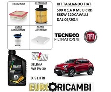 KIT TAGLIANDO FILTRI E OLIO