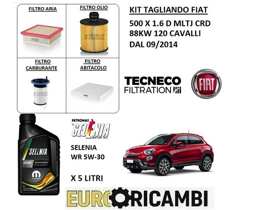 Kit tagliando filtri olio - tagliando, e