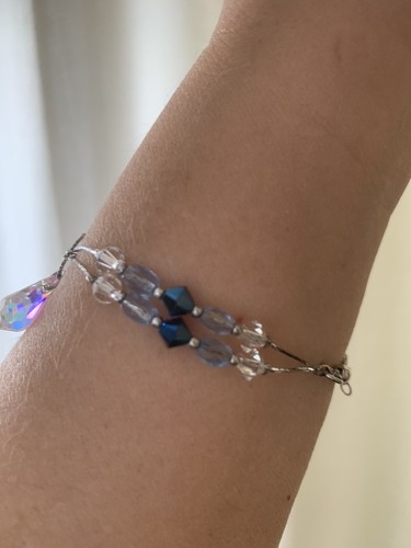 Braccialetto argento 925 - braccialetto, acqua