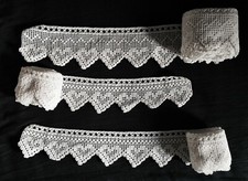 Tre pezzi Passamaneria fatto a