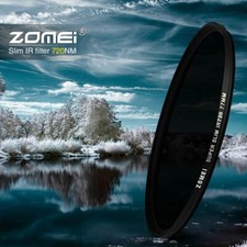 Zomei 25mm-82mm 950nm Filtro Infrarossi X-RAY IR Filtro per Fotocamera DSLR