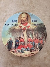 GIUSEPPE GARIBALDI- PIATTO CELEBRATIVO  CENTENARIO