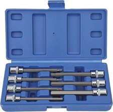 Serie 7 Chiavi A Brugola Bussole Maschio Esagonali Misure 3-10 mm