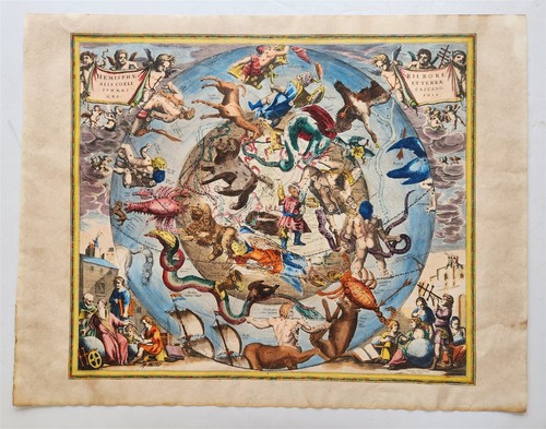Mappa celeste vintage - mappa,