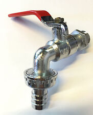 x Valvola Rubinetto Fontana 1/2" Pollice con leva manico sfera Giardino  Dfh
