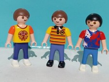 PLAYMOBIL x3 FIGURE BAMBINI SCUOLA SCUOLA PARCO FIGURA BAMBINO GIARDINO