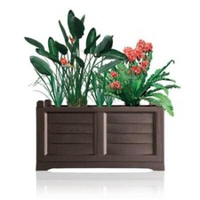 Fioriera  +   Vaso Rettangolare Arredo Giardino Terrazzo Interno Esterno  Bama