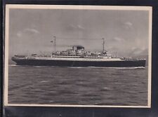 Cartolina Italia Società di Navigazione Nave Vulcania KE267