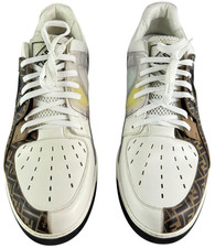 FENDI Zucca White Brown