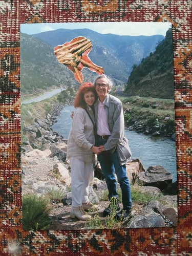 Christo collage invito - collage,
