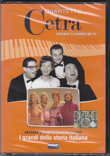 Dvd quartetto cetra grandi - dvd,