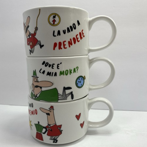 Bialetti italia set - 3, tazzine