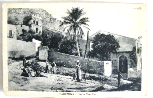 Taormina sicilia badia - sicilia, vecchia